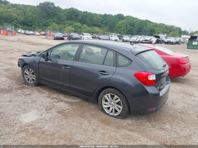 SUBARU IMPREZA 2015 VIN JF1GPAC60FH204992