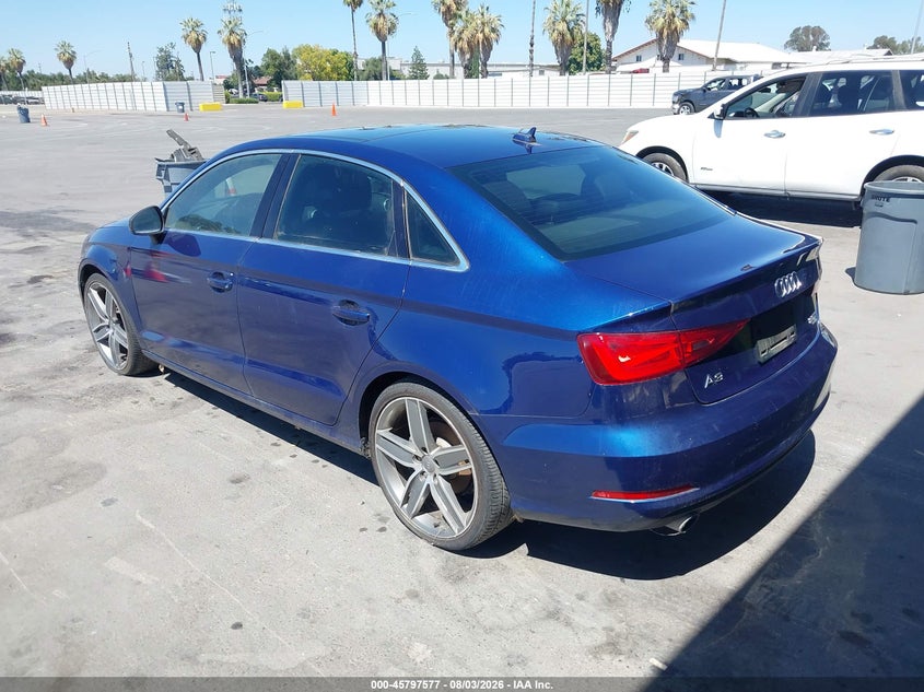 Vin: wauefgff0f1037669, lot: 46296408, audi a3 2.0t premium 20153