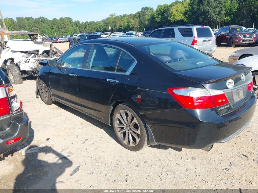 Vin: 1hgcr2e56da178483, lot: 46296418, honda accord sport 20133