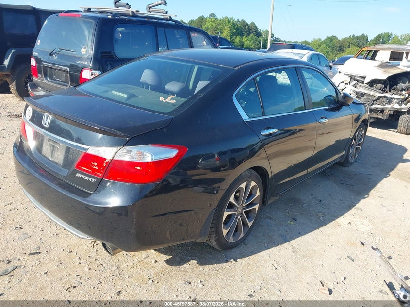 Vin: 1hgcr2e56da178483, lot: 46296418, honda accord sport 20134