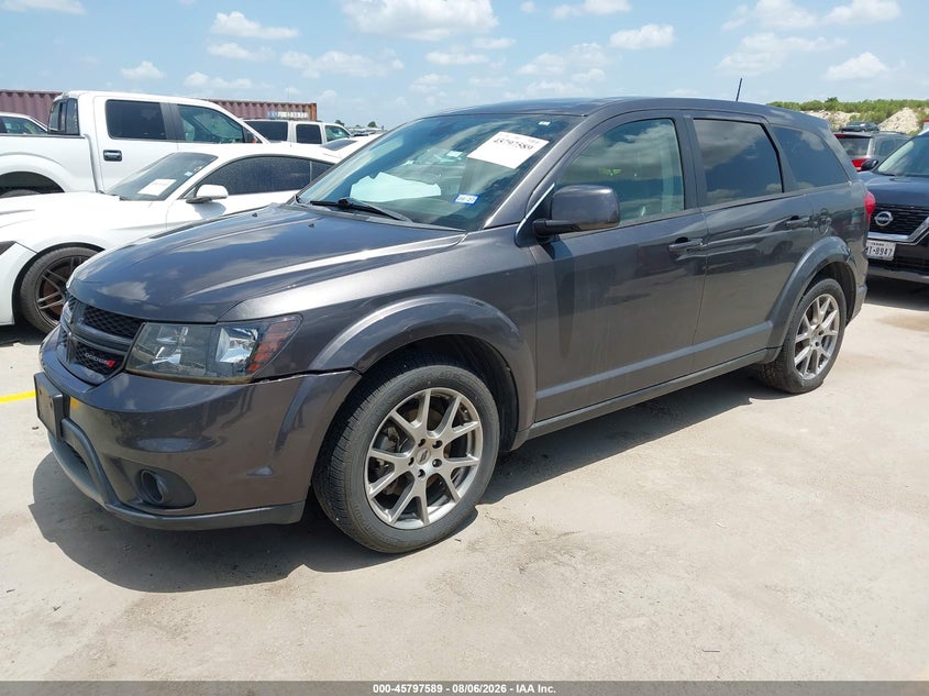 2018 Dodge Journey, Right Rear, IAAI, VIN 3C4PDCEG5JT472631 — photo 2