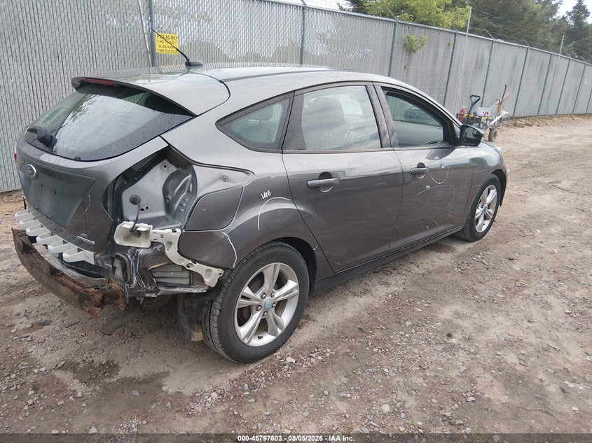 Vin: 1fadp3k29dl260789, lot: 46296434, ford focus se 20134