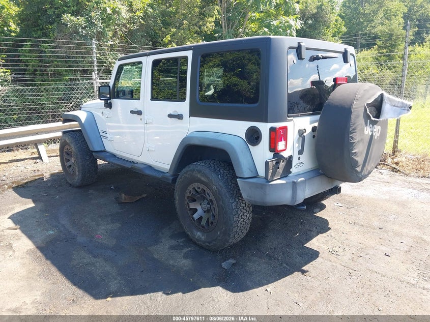 Vin: 1c4bjwdg7fl703442, lot: 46296442, jeep wrangler unlimited sport 20153