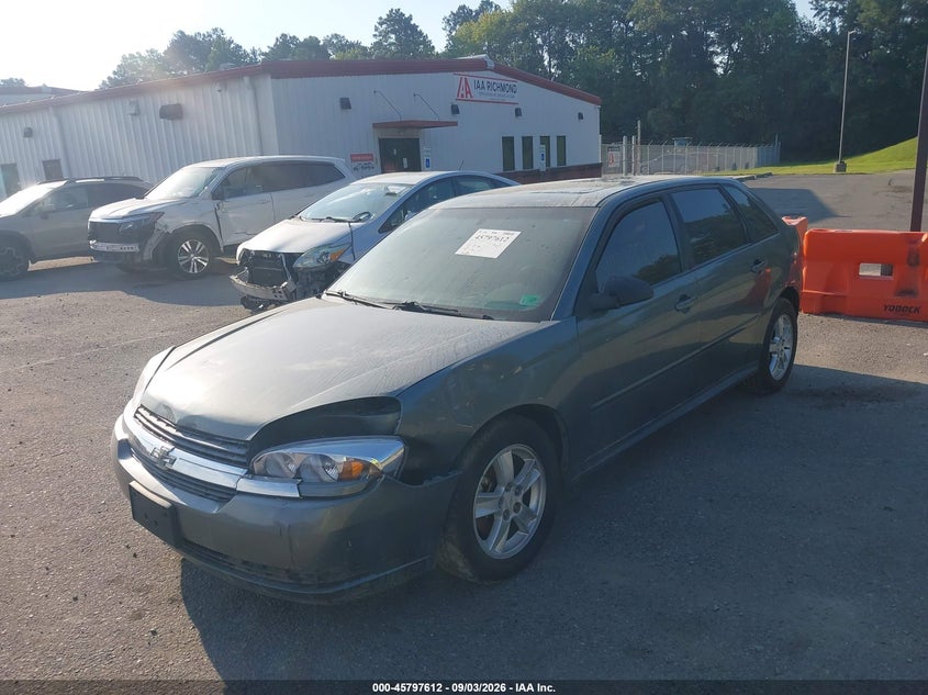 2005 Chevrolet Malibu, Front End, IAAI, VIN 1G1ZT64845F175477 — photo 2