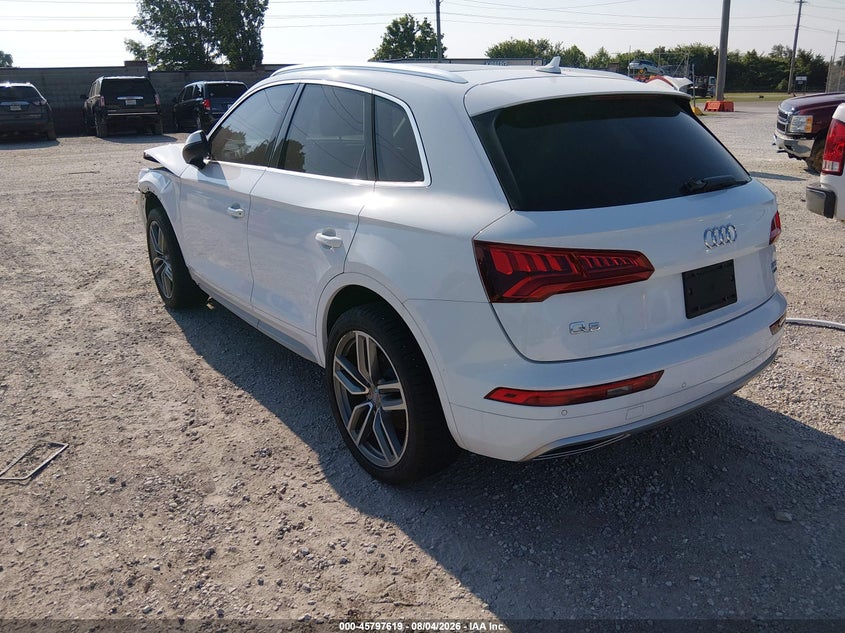 Vin: wa1bnafy9j2139041, lot: 46296450, audi q5 2.0t premium/2.0t tech premium 20183