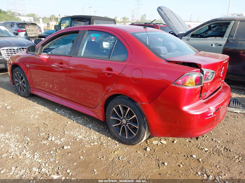 Vin: ja32u2fu0hu006001, lot: 46296469, mitsubishi lancer es 20173