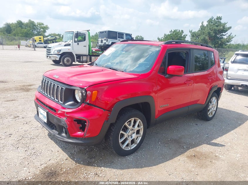 2021 Jeep Renegade, Front & Rear, IAAI, VIN ZACNJDBB2MPM14404 — photo 2