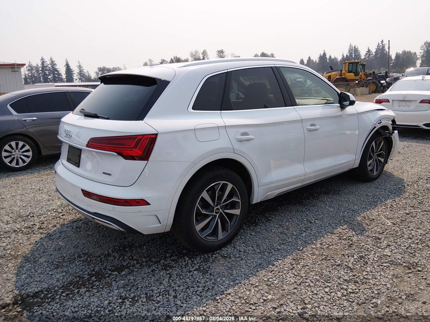 Vin: wa1aaafy7m2024482, lot: 46296498, audi q5 premium 45 tfsi quattro s tronic 20214