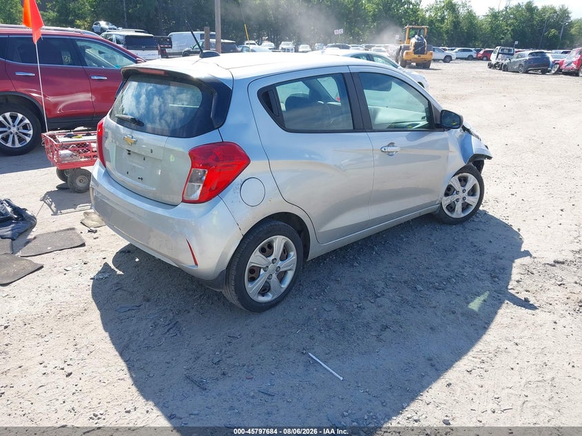 Vin: kl8cb6sa1kc719283, lot: 46296514, chevrolet spark ls cvt 20194