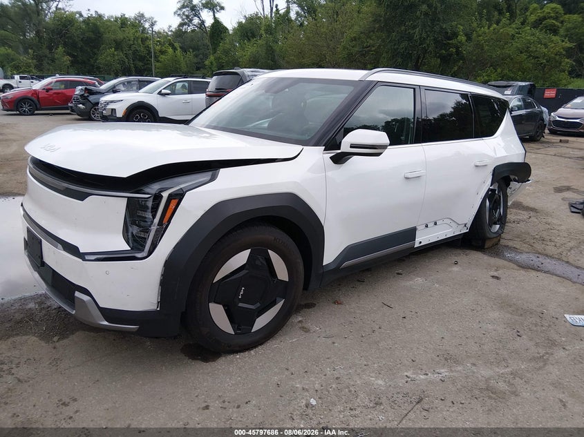 Vin: kndaffs56r6024487, lot: 46296517, kia ev9 wind 20242