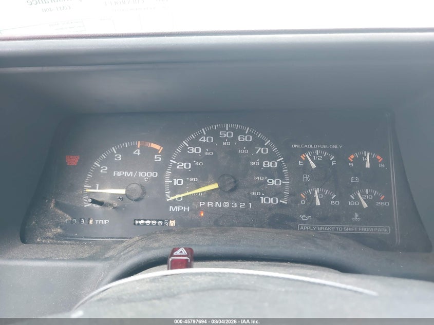 CHEVROLET GMT-400 1995 VIN 2GCEC19K9S1103237