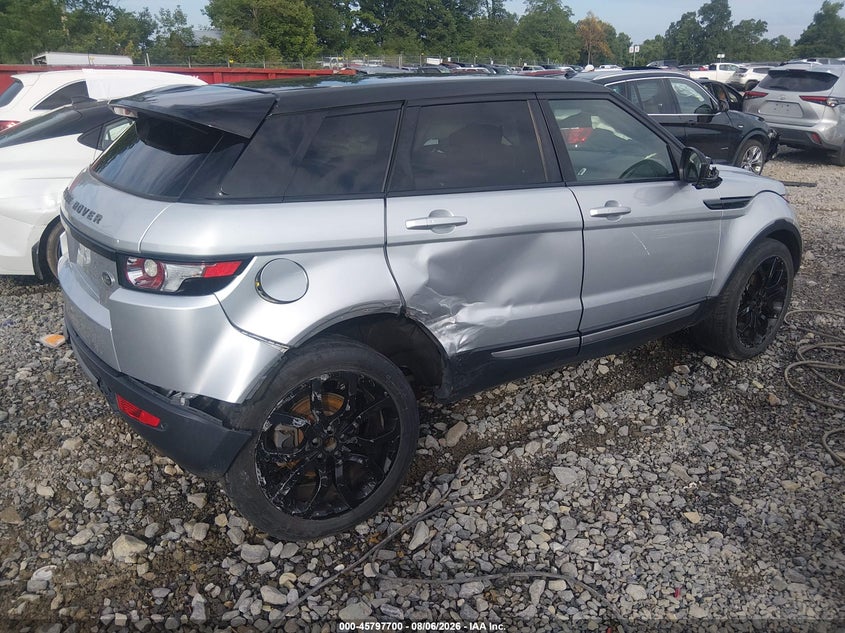 Vin: salvp2bg5fh982618, lot: 46296531, land rover range rover evoque pure 20154