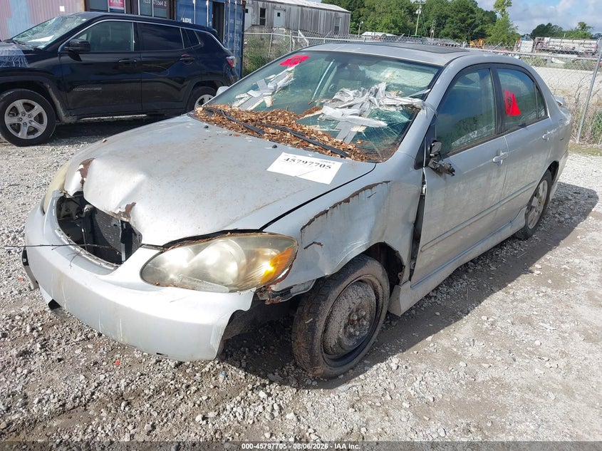 2006 Toyota Corolla, Normal Wear & Tear, IAAI, VIN 2T1BR32E26C703915 — photo 2