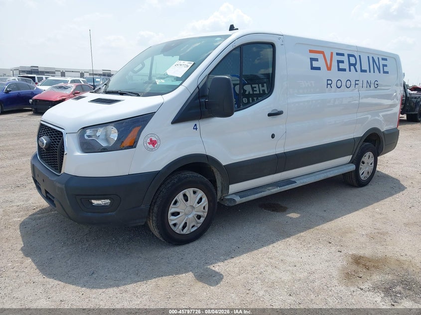 Vin: 1ftbr1y82pkb57056, lot: 46296557, ford transit-250 20232