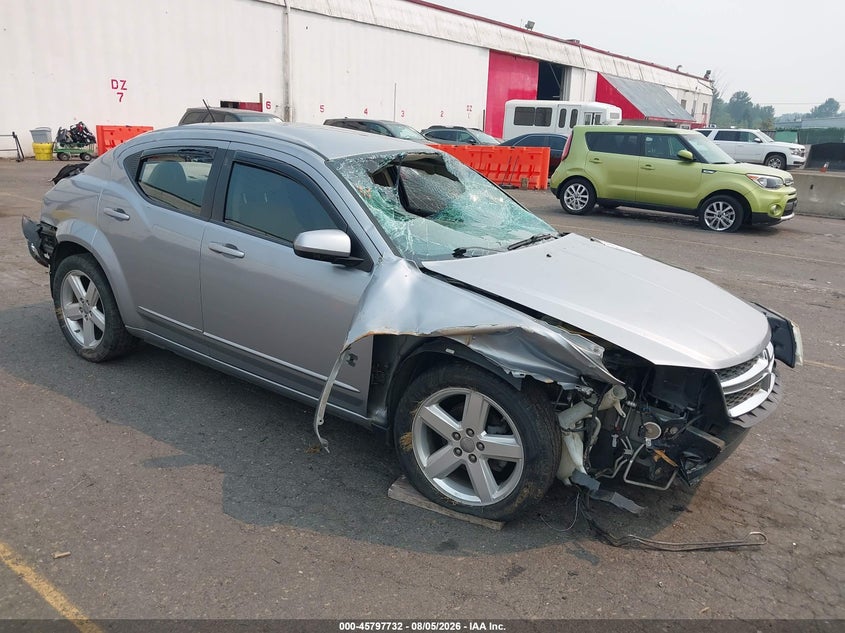 Vin: 1c3cdzcb0dn612859, lot: 46296563, dodge avenger sxt 2013 img_1