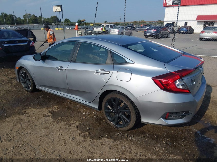 Vin: 2hgfc2f80lh541691, lot: 46296571, honda civic sport 20203