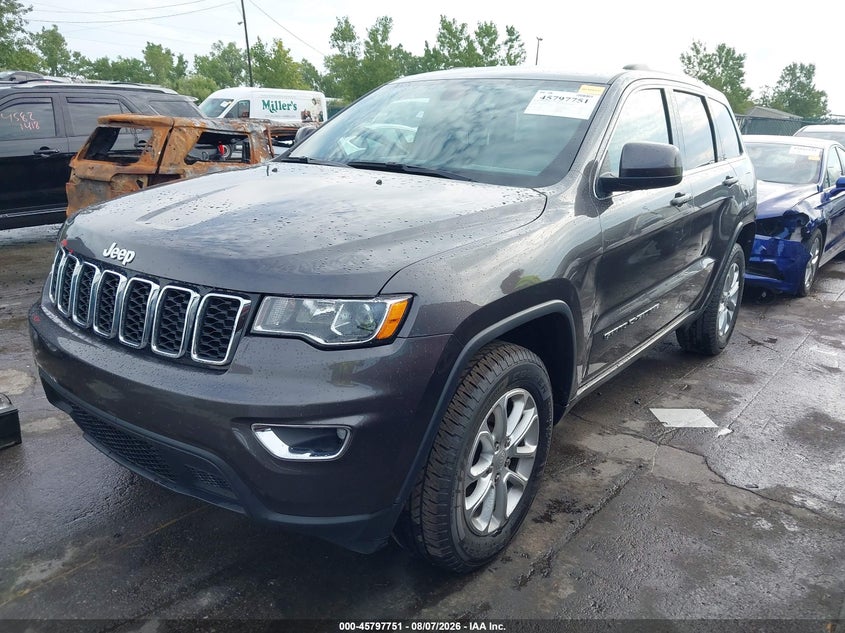 Vin: 1c4rjfagxmc526255, lot: 46296582, jeep grand cherokee laredo e 4x4 20212