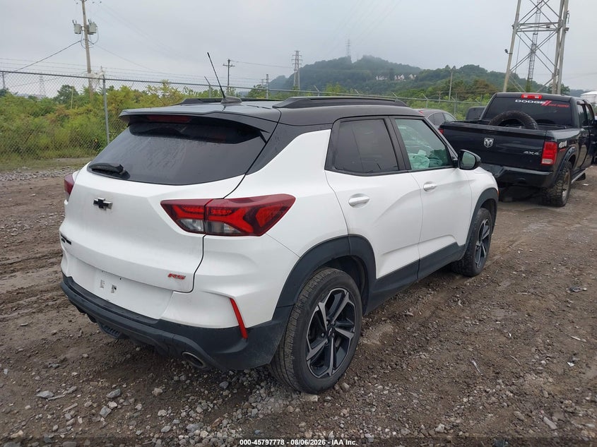 2021 CHEVROLET TRAILBLAZER auction photo 4