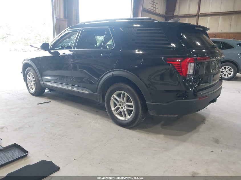 Vin: 1fmuk8dh8sgc27288, lot: 46296633, ford explorer active 20253