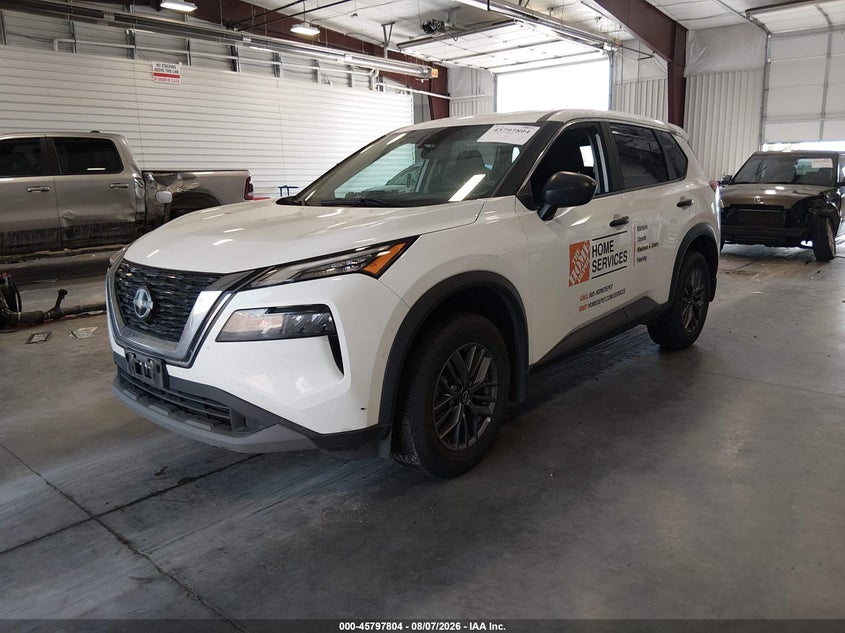 Vin: 5n1bt3ab2pc789726, lot: 46296635, nissan rogue s intelligent awd 20232