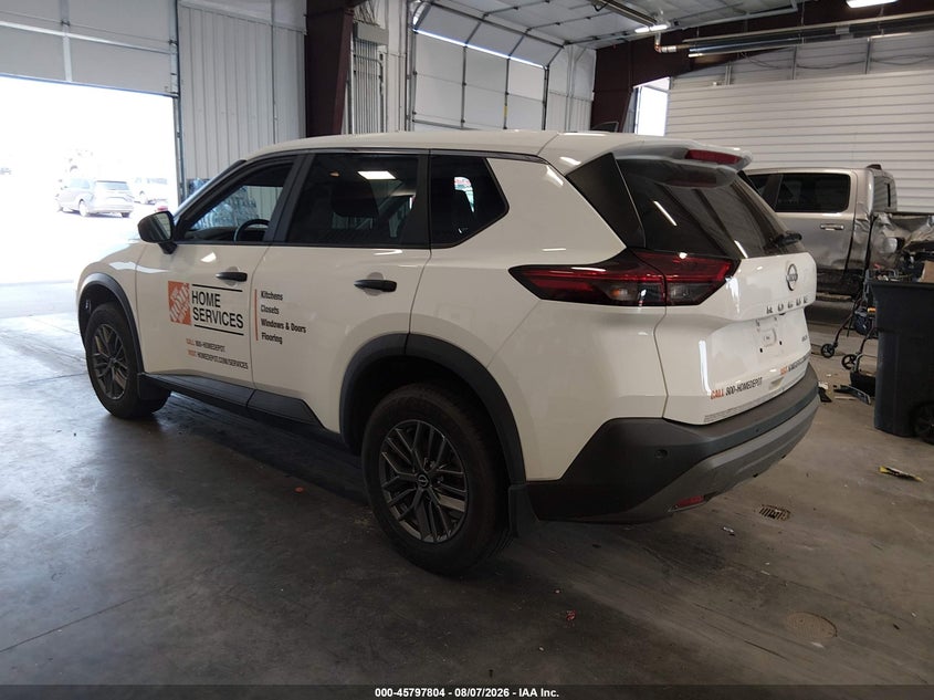 Vin: 5n1bt3ab2pc789726, lot: 46296635, nissan rogue s intelligent awd 20233