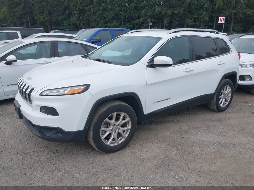 2018 Jeep Cherokee, Обычный износ, IAAI, VIN 1C4PJMCB9JD528663 — фото 2