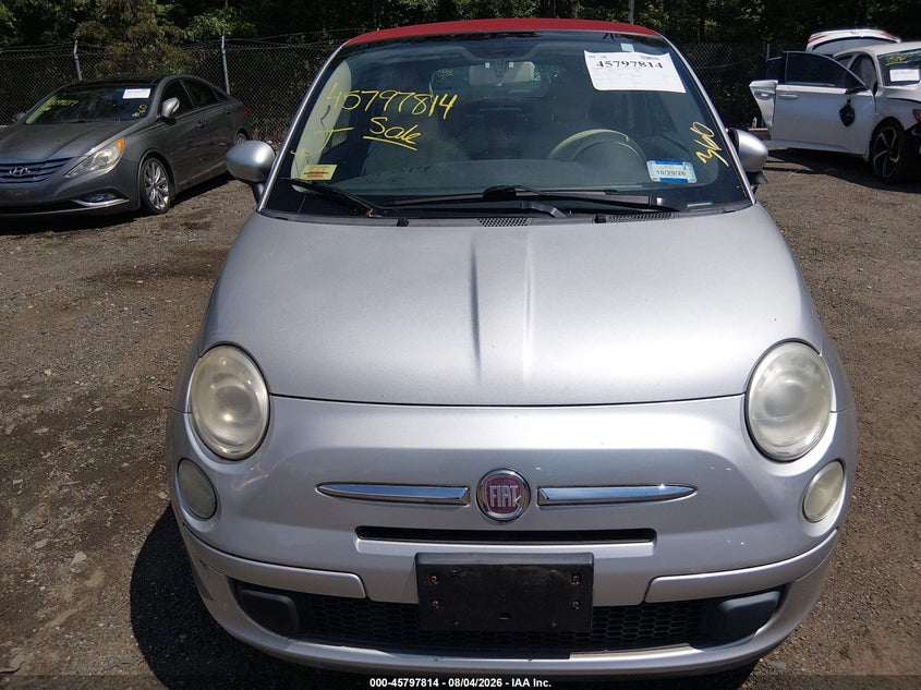 2012 FIAT 500C auction photo 6
