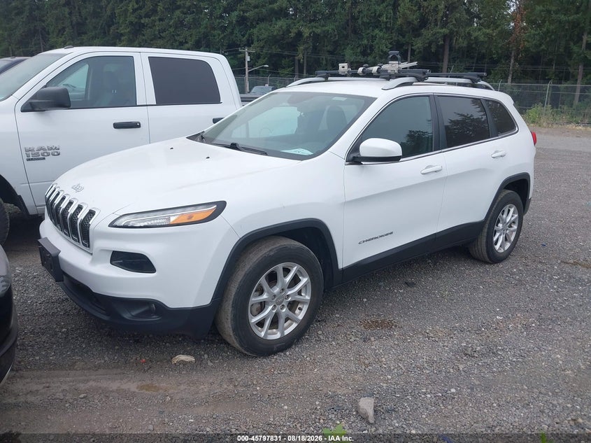 2018 Jeep Cherokee, Обычный износ, IAAI, VIN 1C4PJMCB3JD528660 — фото 2