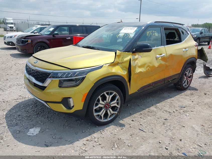 Vin: kndetca25m7061243, lot: 46296663, kia seltos sx turbo 20212