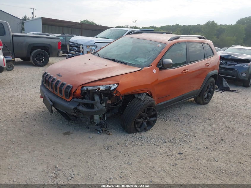 Vin: 1c4pjmbs5fw646299, lot: 46296674, jeep cherokee trailhawk 20152
