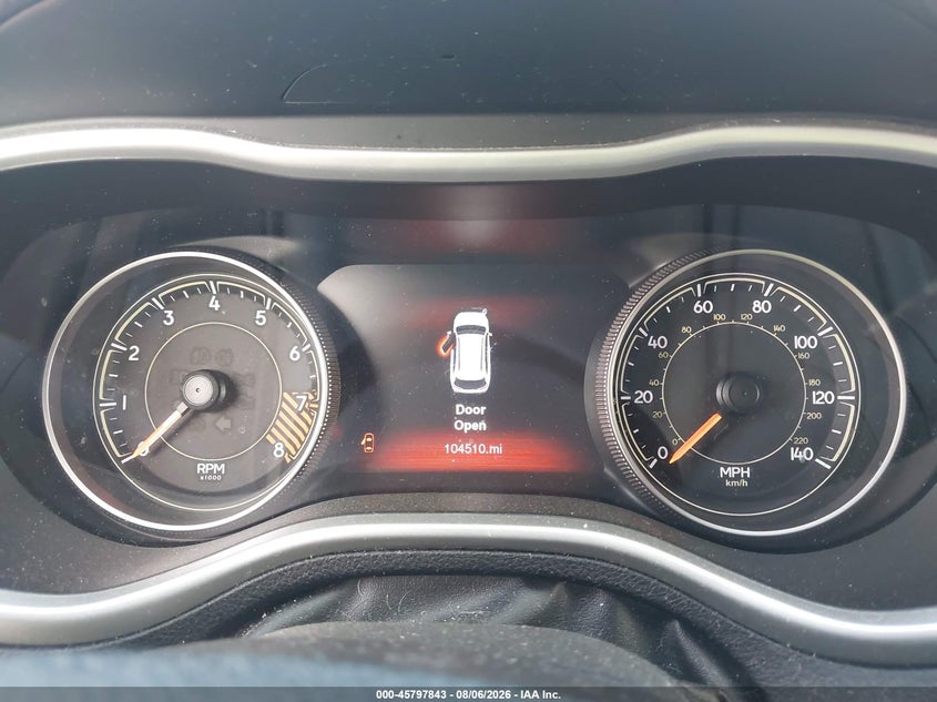 2015 JEEP CHEROKEE SPORT UTILITY VEHICLE 3.2L V-6 DOHC, 271HP