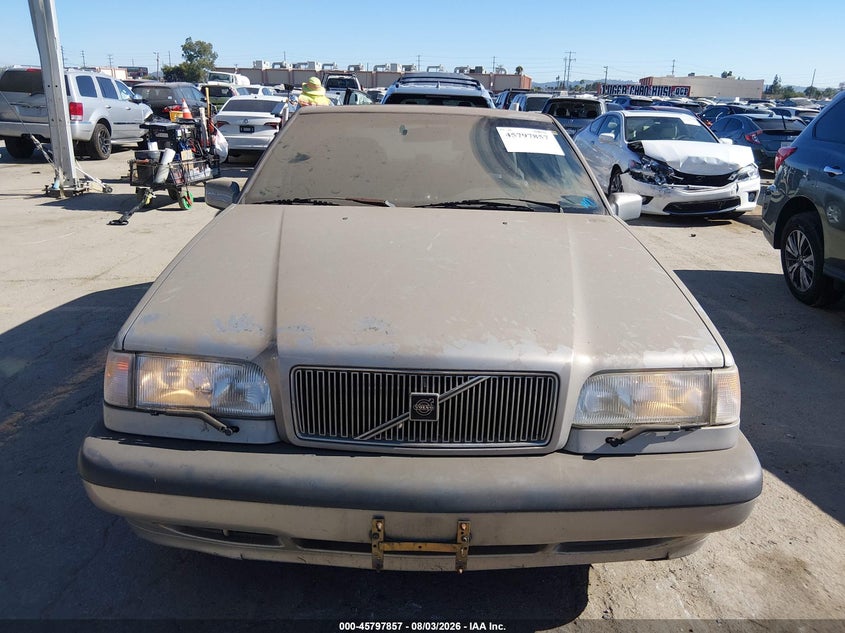1997 VOLVO 850 SEDAN 2.4L I-5 DOHC, TURBO, 190HP