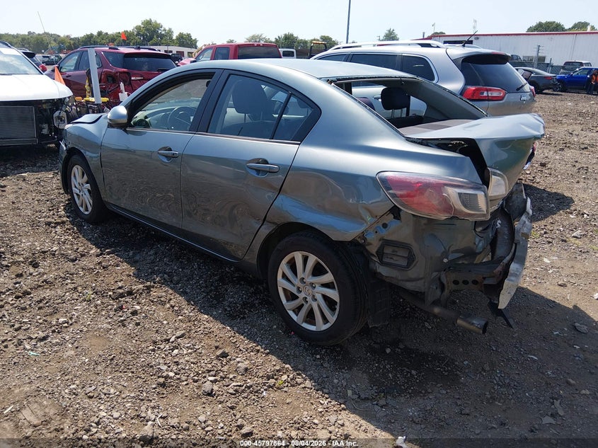 Vin: jm1bl1v81c1575355, lot: 46296696, mazda mazda3 i touring 20123
