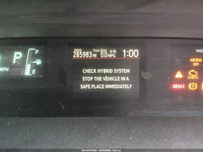 2013 TOYOTA PRIUS C auction photo 7