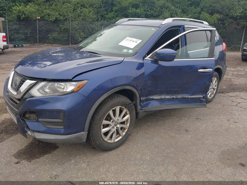 2017 Nissan Rogue, Left Side, IAAI, VIN KNMAT2MV3HP585513 — photo 2