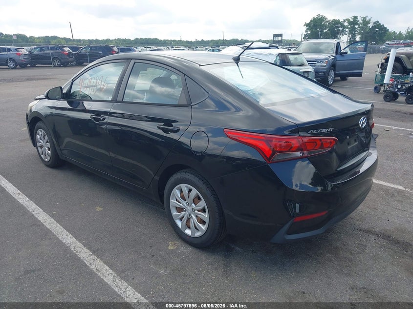 Vin: 3kpc24a39ke073921, lot: 46296727, hyundai accent se 20193