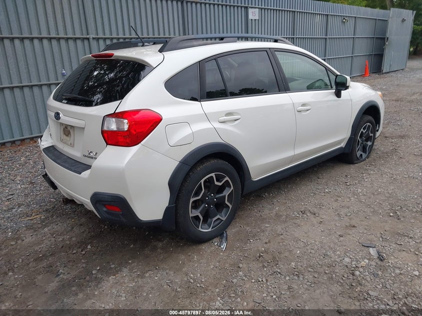 Vin: jf2gpagc1e8288976, lot: 46296728, subaru xv crosstrek 2.0i limited 20144