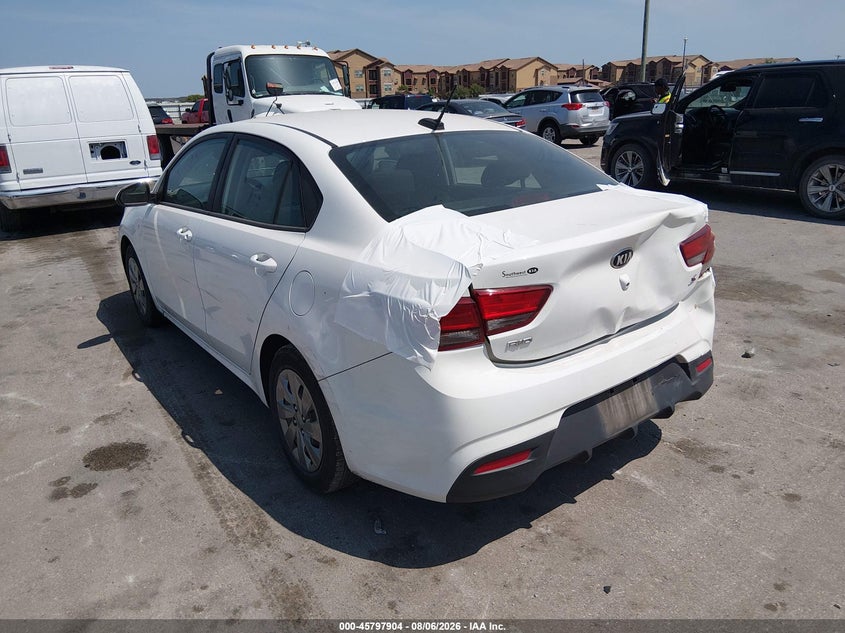 Vin: 3kpa24ad2le356226, lot: 46296735, kia rio s 20203