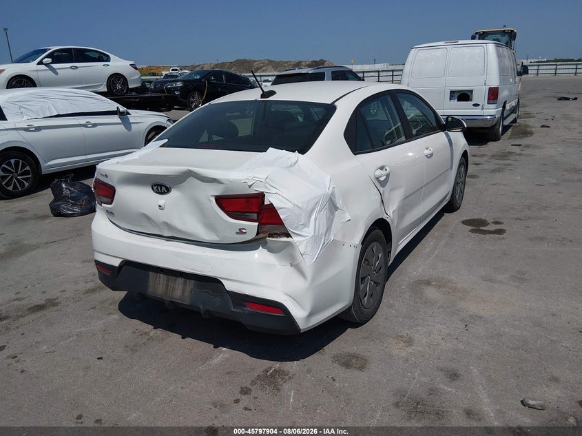 Vin: 3kpa24ad2le356226, lot: 46296735, kia rio s 20204