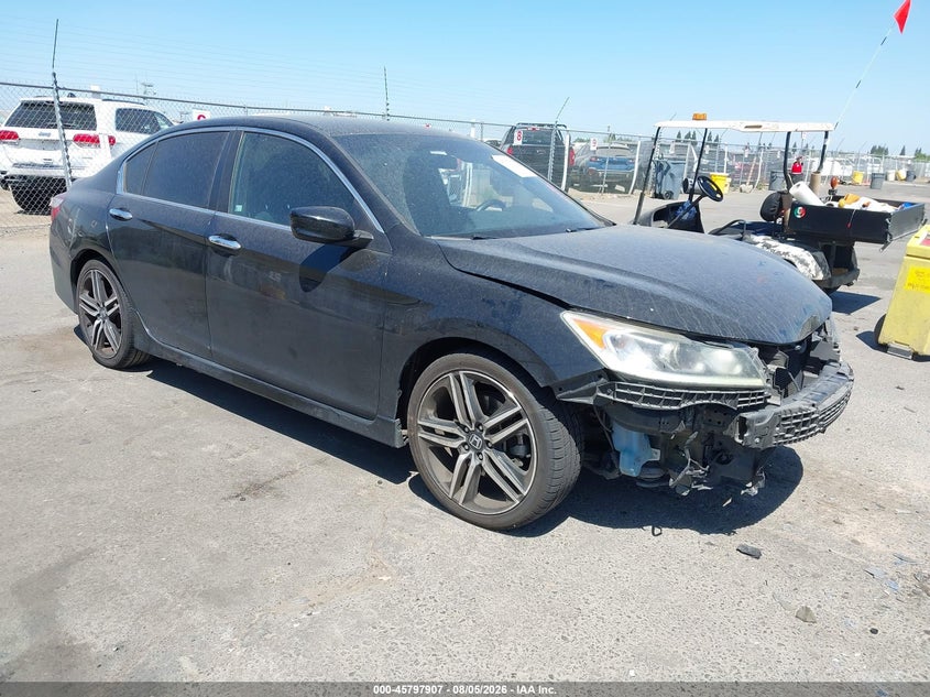 Vin: 1hgcr2f10ha207865, lot: 46296738, honda accord sport se 2017 img_1