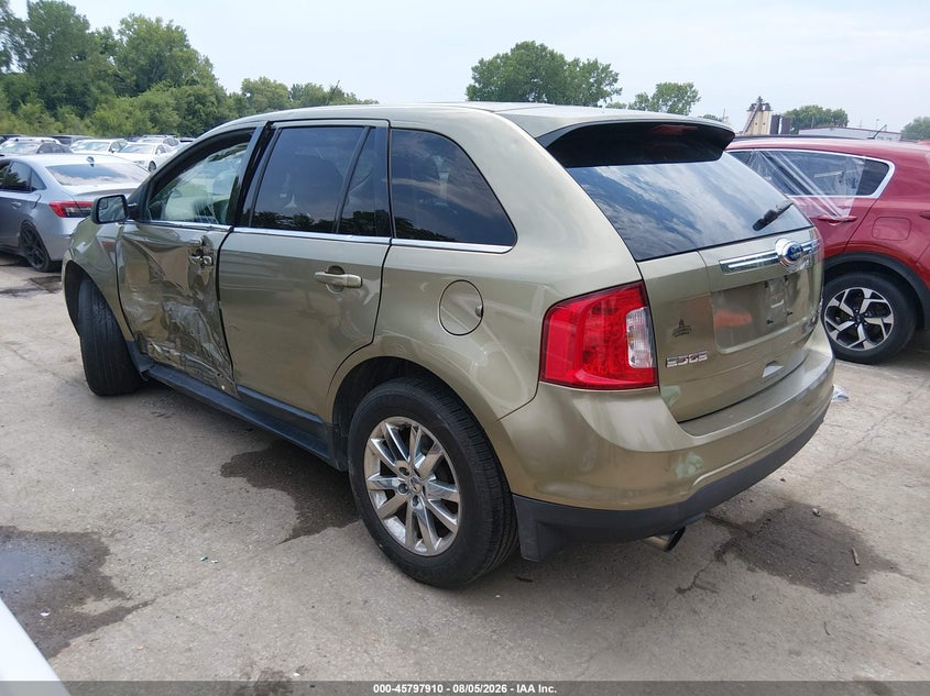 Vin: 2fmdk3k97dba23042, lot: 46296741, ford edge limited 20133