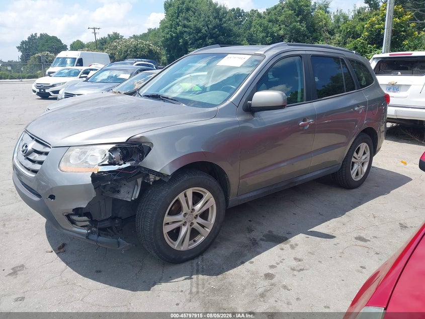 Vin: 5xyzk4ag3bg063675, lot: 46296746, hyundai santa fe limited v6 20112