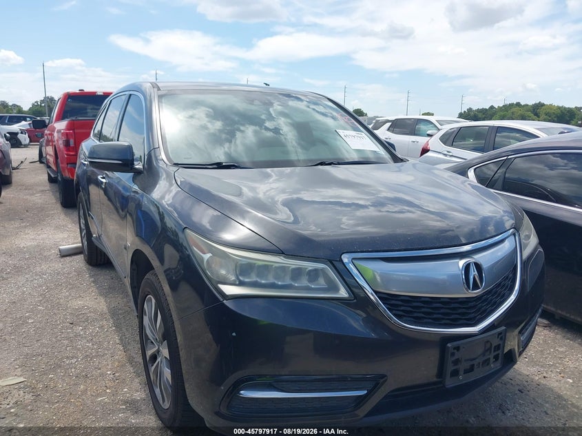 2014 ACURA MDX auction photo 1