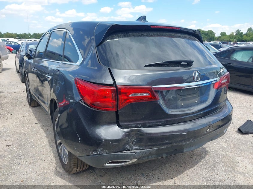 2014 ACURA MDX auction photo 3