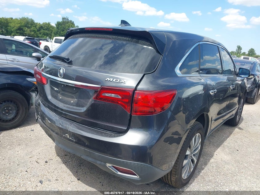2014 ACURA MDX auction photo 4