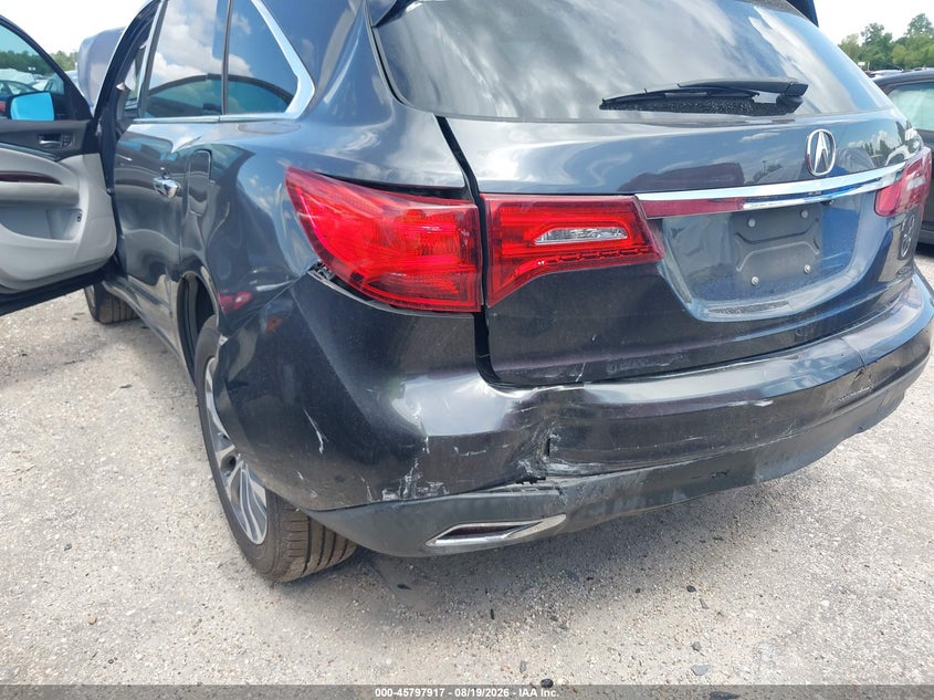 2014 ACURA MDX auction photo 6