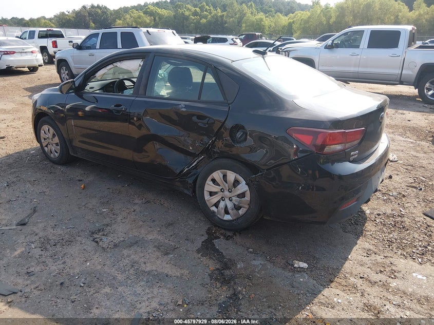 Vin: 3kpa24ab1je070539, lot: 46296760, kia rio lx 20183