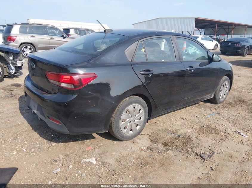 Vin: 3kpa24ab1je070539, lot: 46296760, kia rio lx 20184