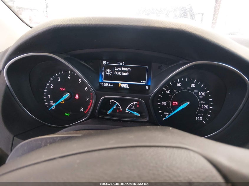 FORD FOCUS 2015 VIN 1FADP3F28FL314435