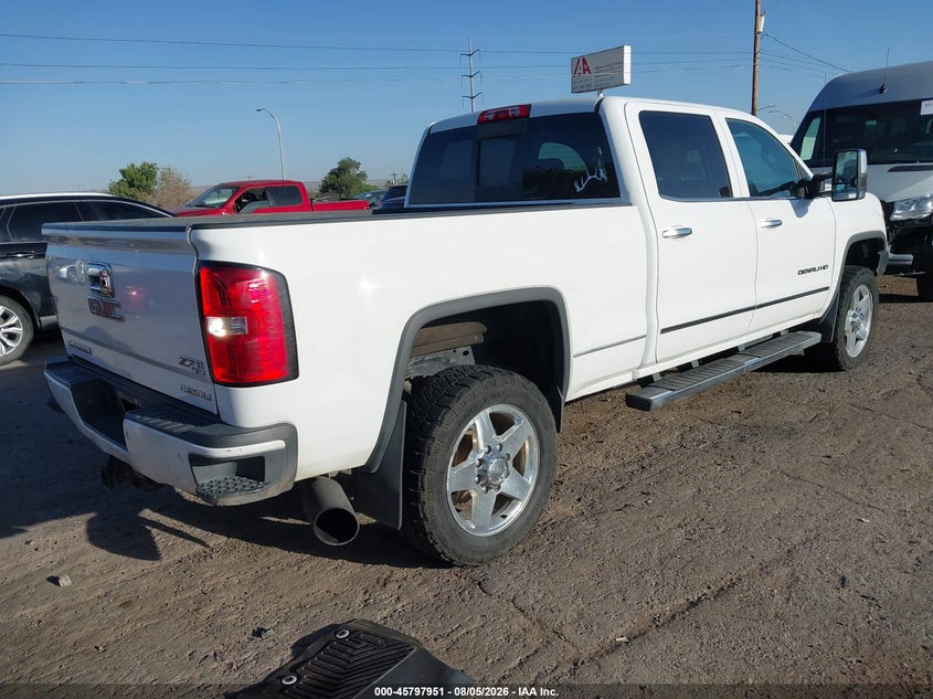 Vin: 1gt120e89ff135528, lot: 46296782, gmc sierra 2500hd denali 20154